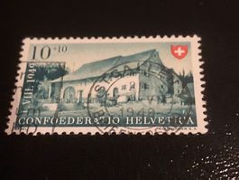 Bauernhof Baselbiet Nr. B43 1949 Vollstempel St Gallen