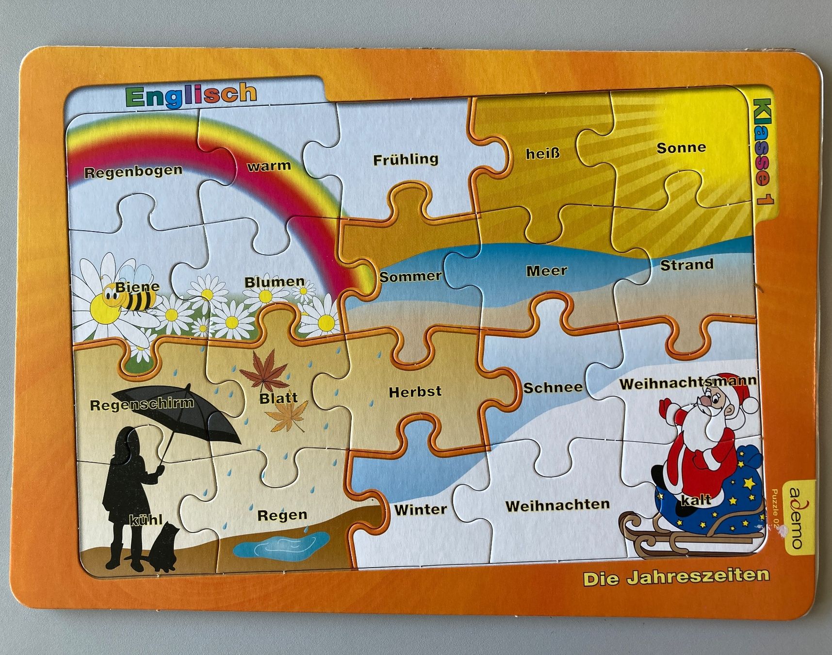 Puzzle: Englisch-Deutsch  Puzzles 3 Stück – Usato da Wil SG venduto da elrawi 3