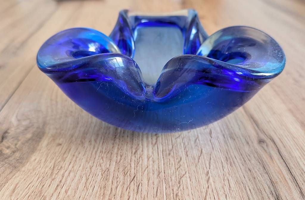 Aschenbecher: Murano Aschenbecher Blau – Gebraucht aus Nidau von nani111