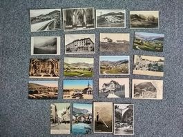 Sammlung Ansichtskarten Schweiz 100 Stück