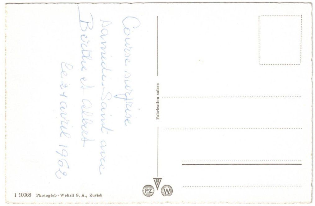 Cartoline postali: Rougemont - 5 Bild AK – Usato da Binningen venduto da Mountainrider 1