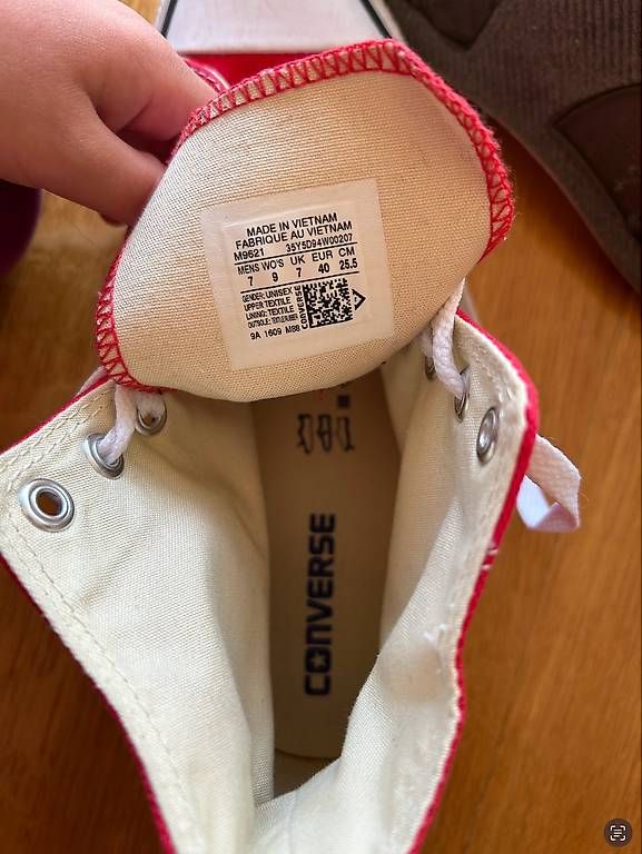 Converse Scarpe da uomo: All star rouges – Nuovo (secondo la descrizione) da Genève venduto da las_2xpv 1