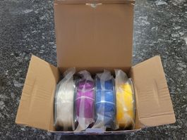 4x1Kg CMYK PLA Filament Pack