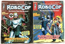 Robocop Comic-Hefte Nr.1 + Nr.7 - Bastei Verlag