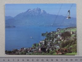 Weggis, Luftseilbahn nach Rigi Kaltbad, 2002
