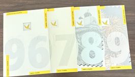 Schweizer Jahresalben Briefmarken 1996 bis 1999 Set