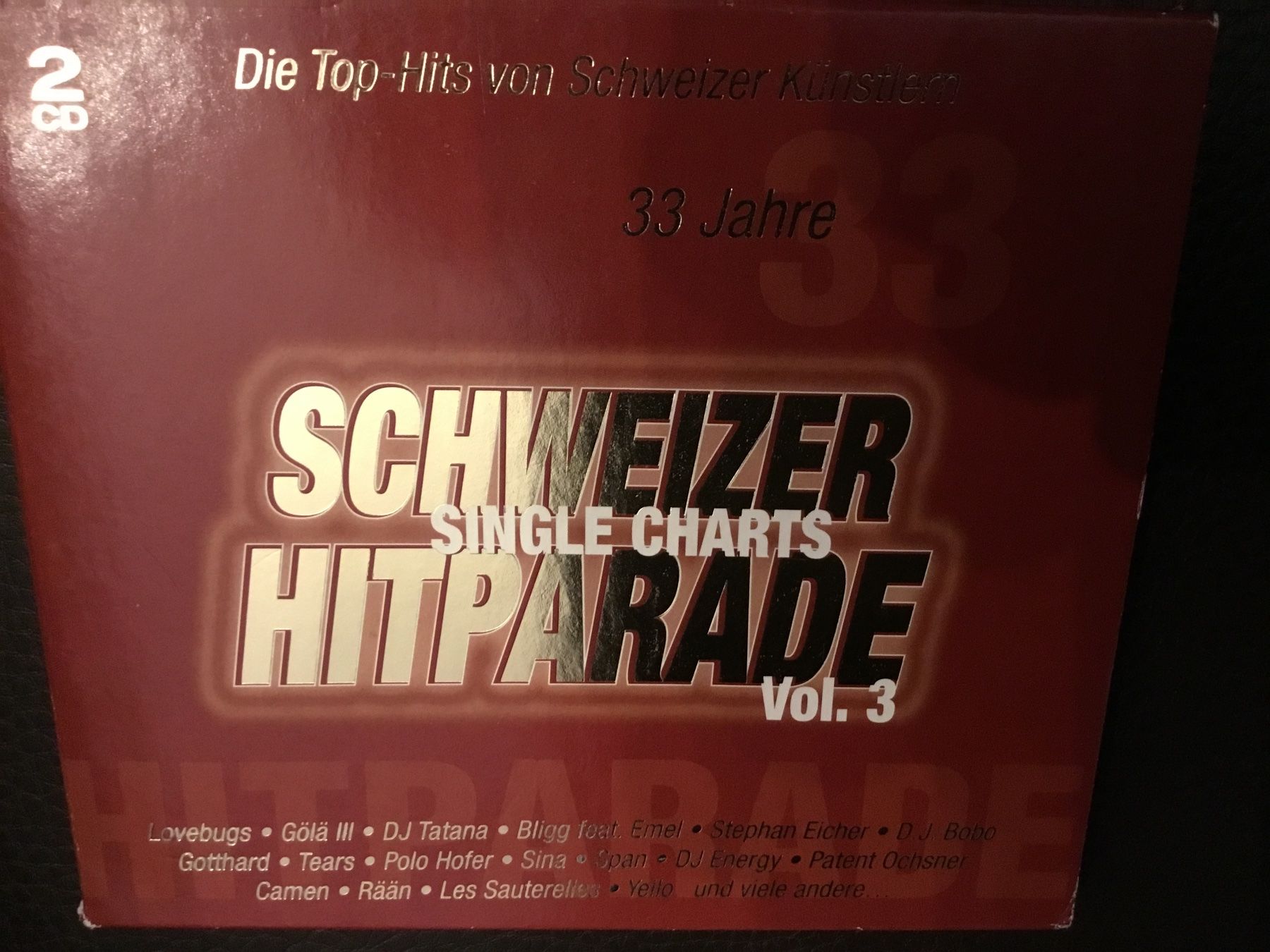 CD: Schweizer Hitparade Single Charts Vol. 3 -    2 CD – Usato da Thierachern venduto da sweden08