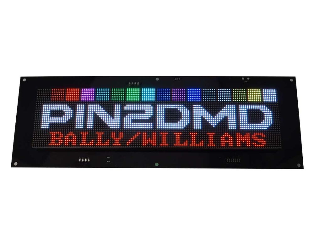 Pin2DMD Farbdisplay für alle Flipper mit 128x32 Standard DMD (Neu ...
