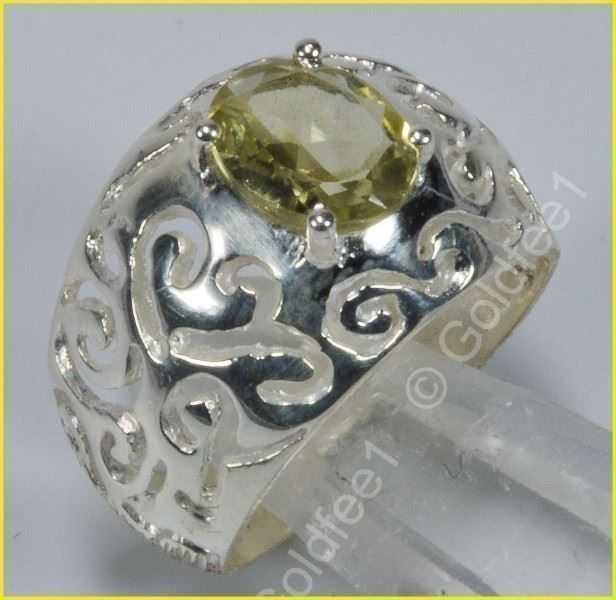 Anelli: CITRINE , Citrin Ring 925 Silber – Nuovo e nell'imballaggio originale da Oberglatt ZH venduto da Goldfee1