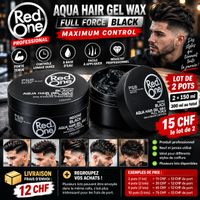 Gel Cire RedOne Black Aqua Hair Wax 150ml Neuf