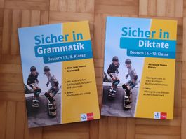 Sicher in Grammatik und Diktate, Klett Verlag, Top Zustand