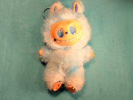Schlüsselanhänger Monster, THE MONSTERS, hellblau, L17.5cm