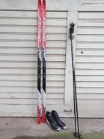 Fischer Langlauf Ski Set inkl. Schuhe & Stöcke (Gr. 45⅓)