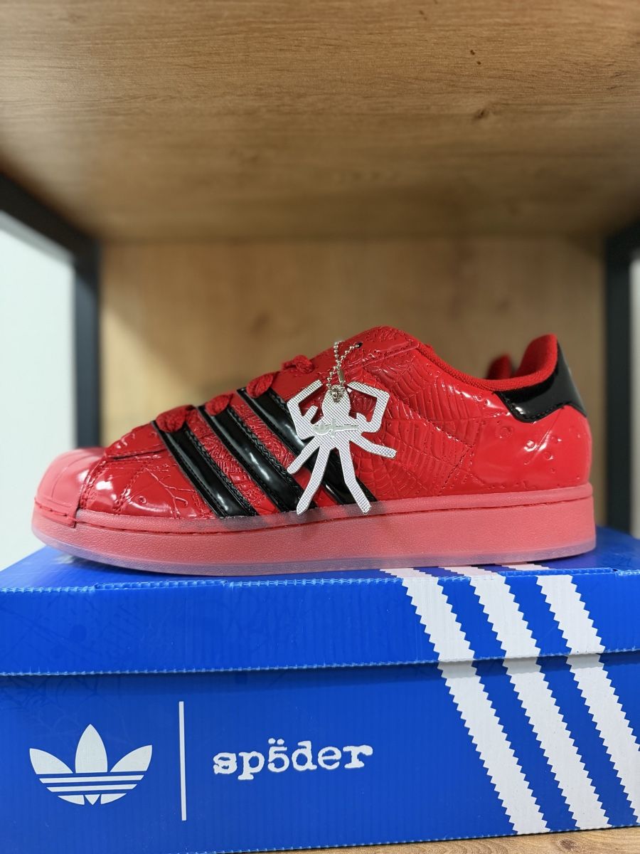 Adidas Scarpe da uomo: adidas Superstar Sp5der Red Black – Nuovo e nell'imballaggio originale da Yverdon-les-Bains venduto da ioustock 1