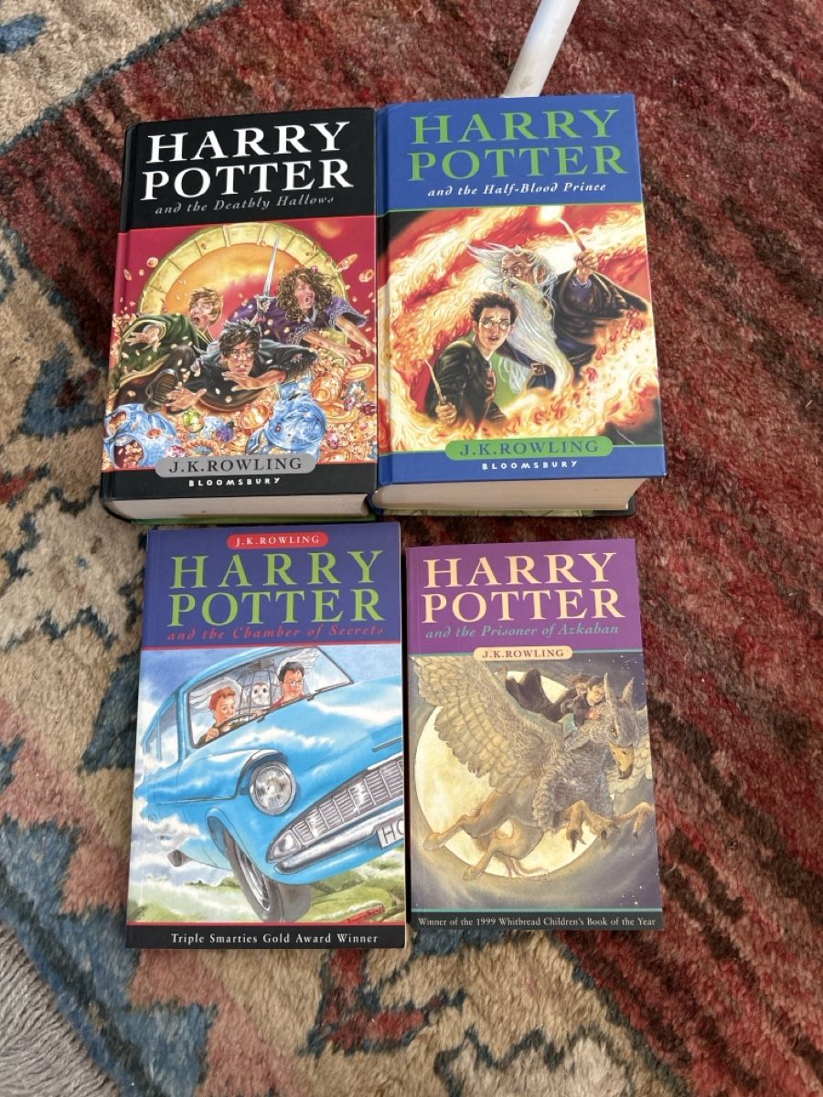 Libri: Harry Potter Buchreihe 4 Teile gebraucht – Usato da Thun venduto da Ganesh03