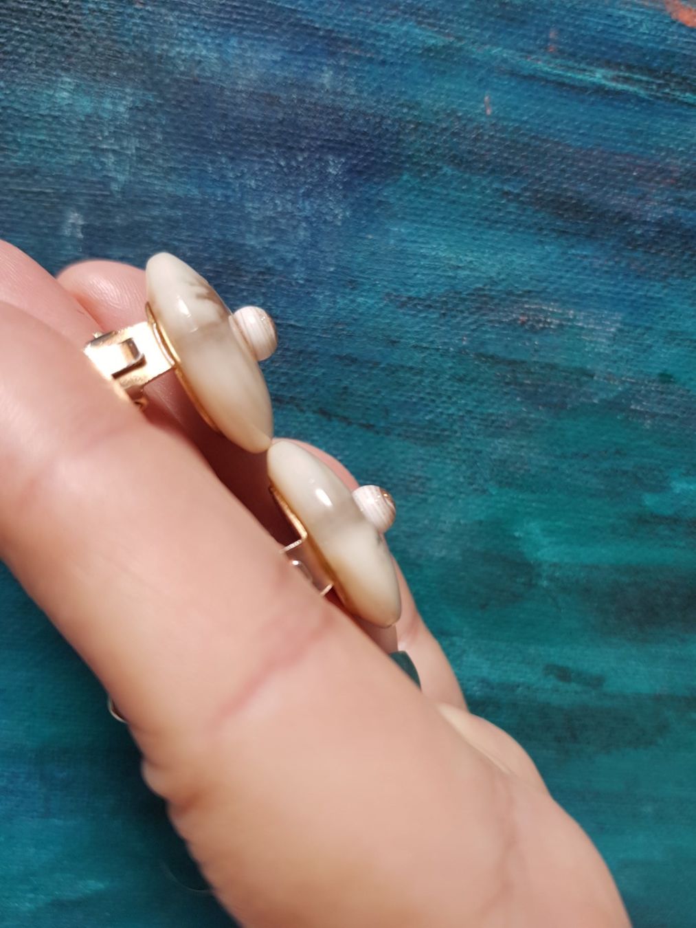 Catenine: VALENTINO  - Halskette mit Orhclips – Usato da Lengnau BE venduto da Mango888 6