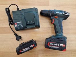 Metabo BS 18 Bohrmaschine inkl. 2x Akku's und Ladegerät