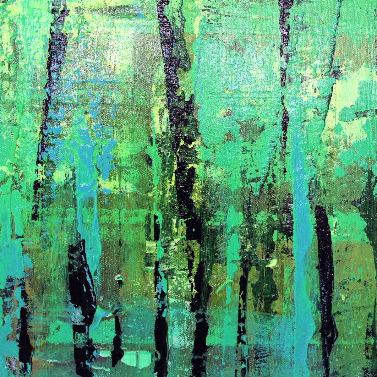 Gemälde: ANLUART – RELAX – Original Acrylgemälde 100x80 cm – Unikat – Neu und originalverpackt aus Bülach von ANLUART 8