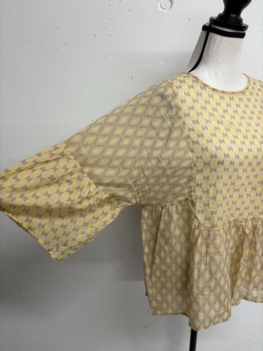 Closed Blusen: CLOSED Bluse Gr. S Leni beige gelb Boho Baumwolle – Neu (gemäss Beschreibung) aus Regensdorf von secondchancefashion 1