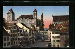 AK Rapperswil, Marktplatz und Burg