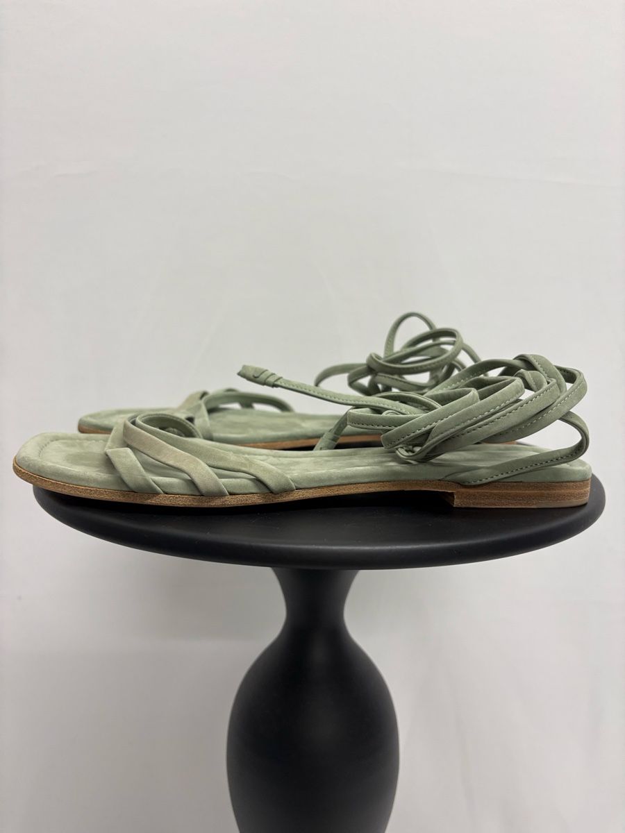 Kennel + Schmenger Damenschuhe: Kennel+Schmenger Sandalen mit Bänder 39 mint Leder – Neu (gemäss Beschreibung) aus Regensdorf von secondchancefashion 1