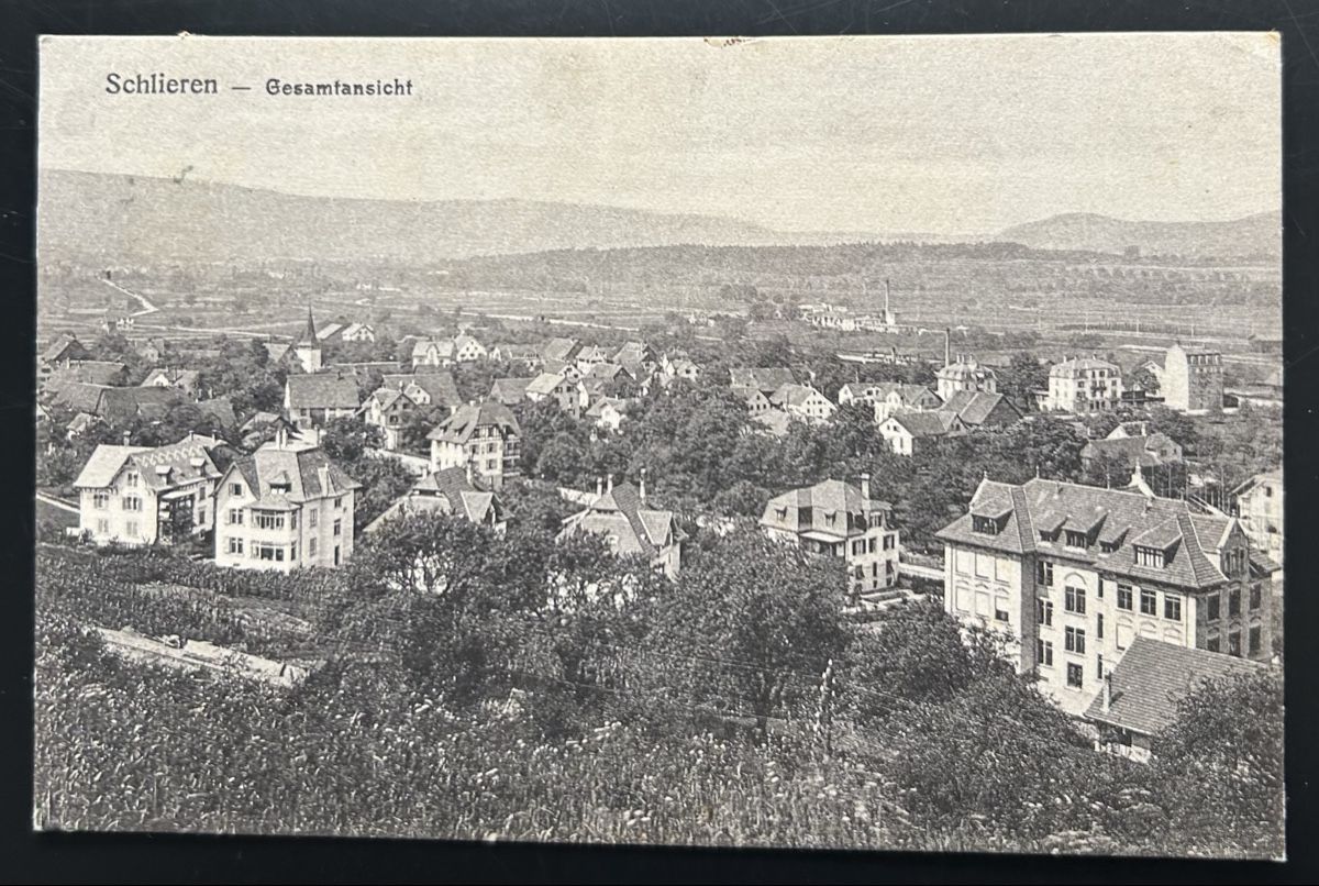 Cartoline postali: Schlieren Gesamtansicht  – Usato da Horw venduto da Tellbub