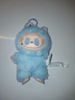 Schlüsselanhänger Plüsch Figur "The Monsters" blau 