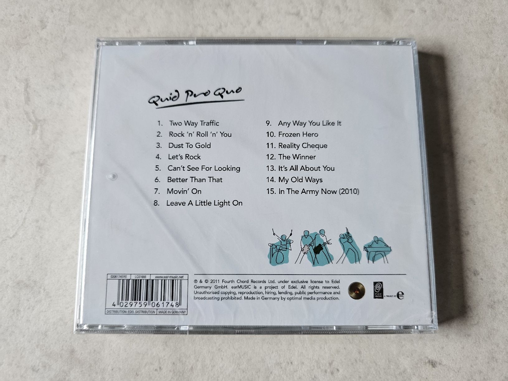 CD: Status Quo  -  Quid Pro Quo  /  Fabrikneu – Nuovo e nell'imballaggio originale da Schneisingen venduto da backstore24 1