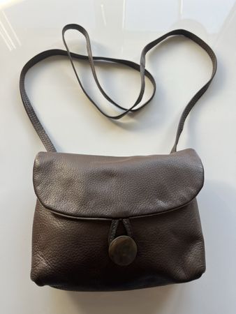 Daniela Schär Handtasche Handarbeit aus St. Moritz, braun