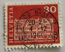 CH Briefmarken gestempel   