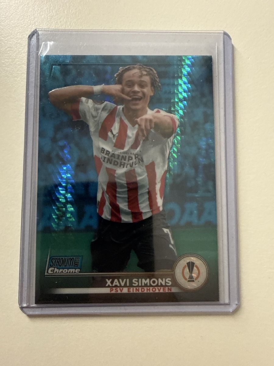 Topps Carte collezionabili: Xavi Simons, PSV Eidhoven, Stadium Club Chrome – Usato da Bäretswil venduto da pu0_7rmv