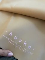 Studio Huske Baby Play Mat Silicone Leather 135cm Gelb Beige