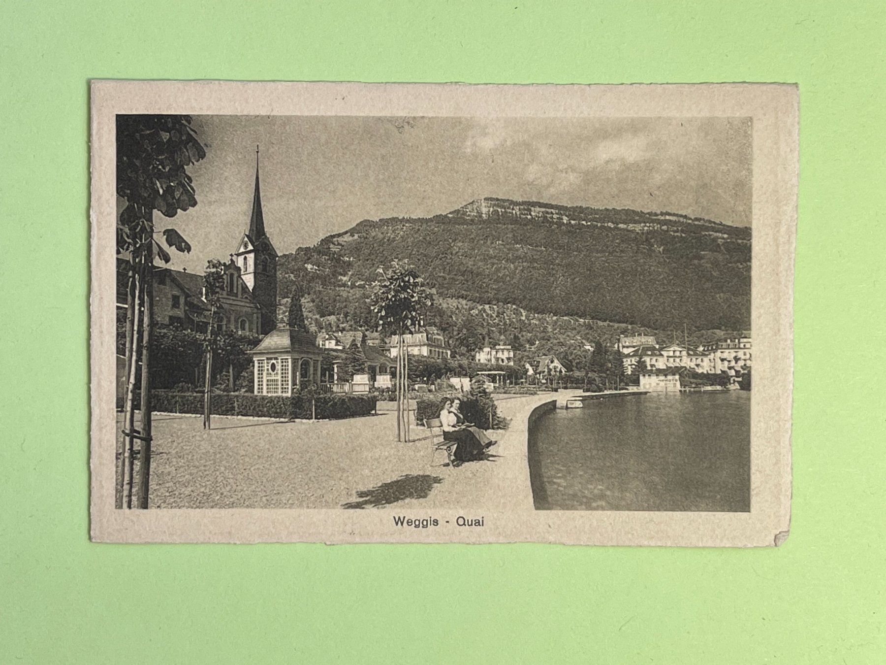 Cartes postales: Weggis - Quai – D'occasion à Steg VS par danwer74