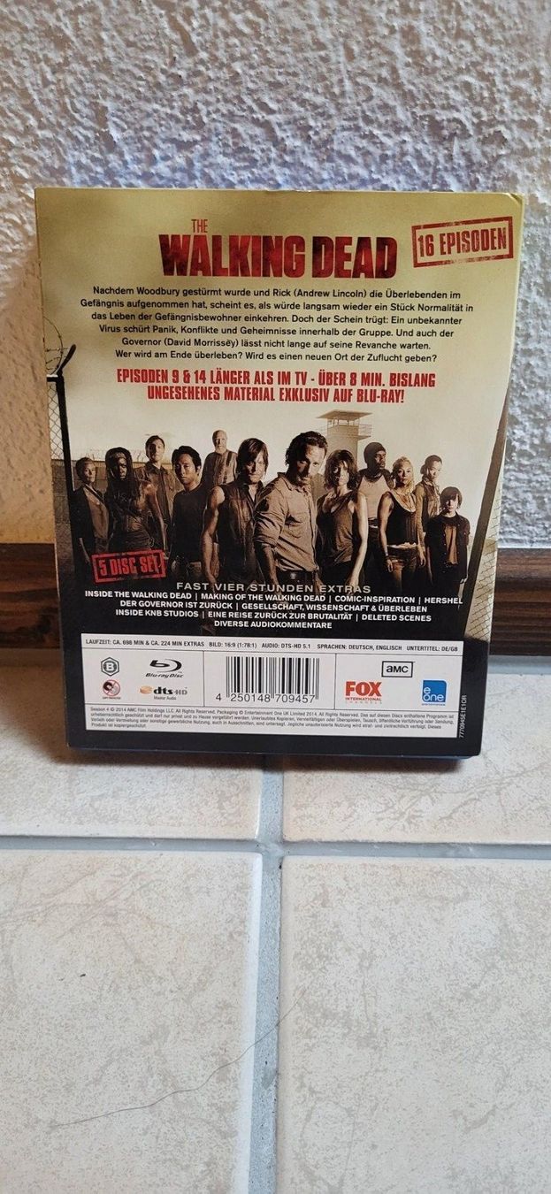 Tutti i DVDs: Blu Ray - The Walking Dead Staffel 4 – Usato da Münsingen venduto da Heroism2010 1