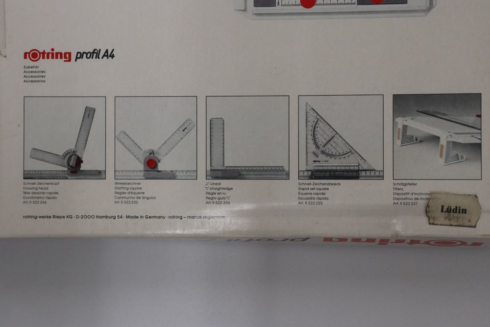Zeichenplatte Rotring Profil A4, Art. R 522 241 2, gebraucht | Kaufen ...