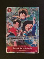 Ace & Sabo & Luffy OP13-007 – Alternate Art – SR – NM – EN