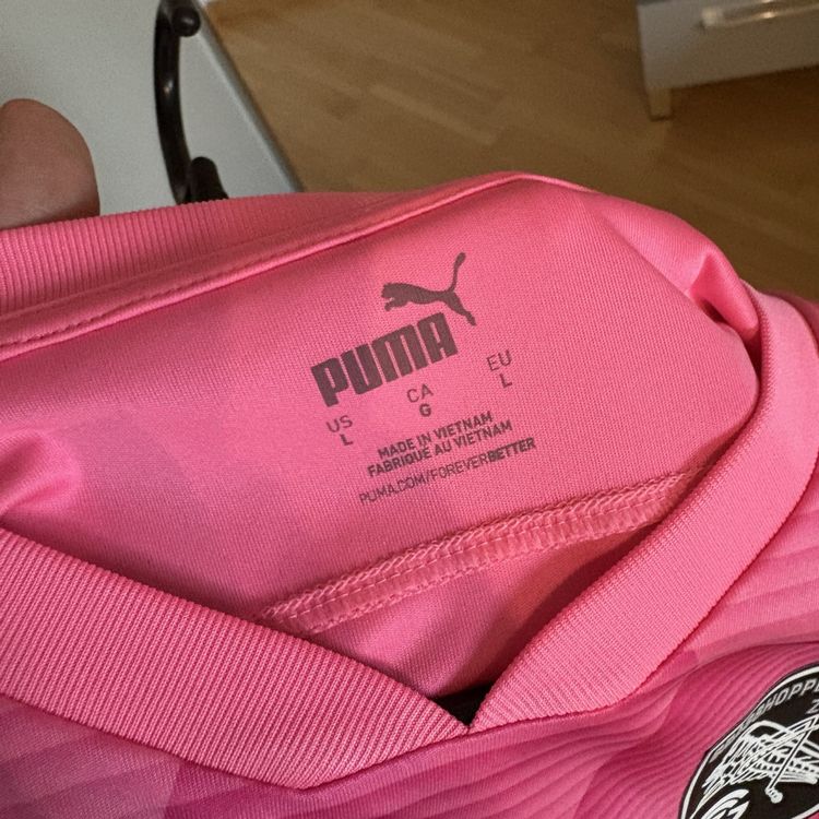 Puma Leibchen & Hosen: Matchworn Grasshoppers Trikot Minder Puma – Gebraucht aus Winterthur von LaBodega 4