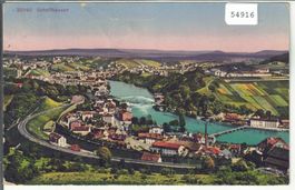 Schaffhausen - Generalansicht - Litho