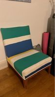 Sessel mit Streifenmuster – bequem und Handgemacht!