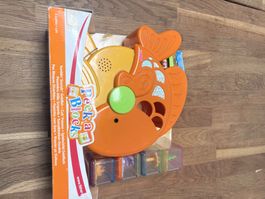 Fisher-Price Peek-a-Blocks Fisch mit Blöcken, gut erhalte...