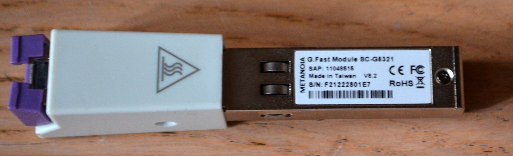 Unità & Adattatore: Metanoia G.Fast module 8C-G5321 Transceiver – Usato da Collonges venduto da arashee