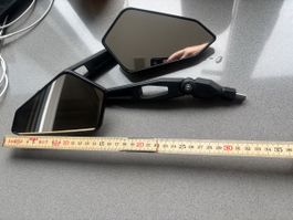 Original Motorrad Spiegel Set Schwarz