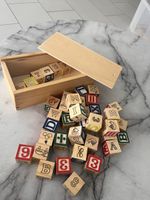 Diverse Holz spiele