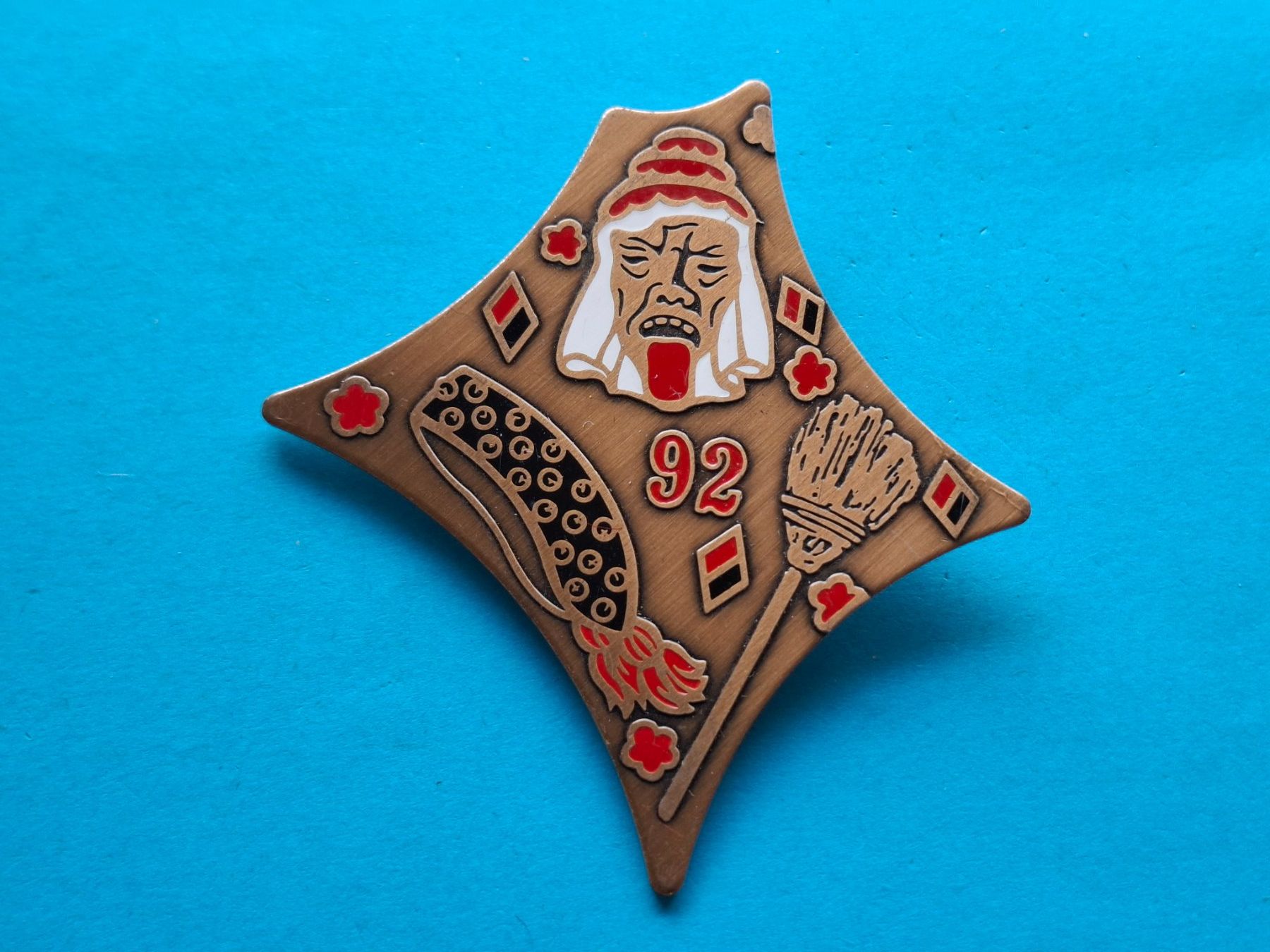 Placchette & Badge: Fasnacht 1992 (A174) – Usato da Schwanden GL venduto da Suvorov