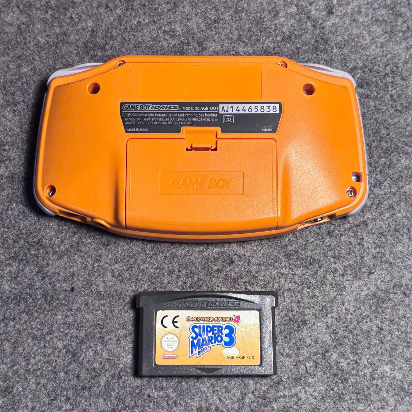 Nintendo Console: Gameboy Advance Orange + Mario 3 – Usato da Mollis venduto da GamingCorner 1