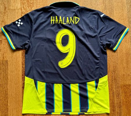 Manchester City away Shirt - 2024/25 - mit Print Haaland