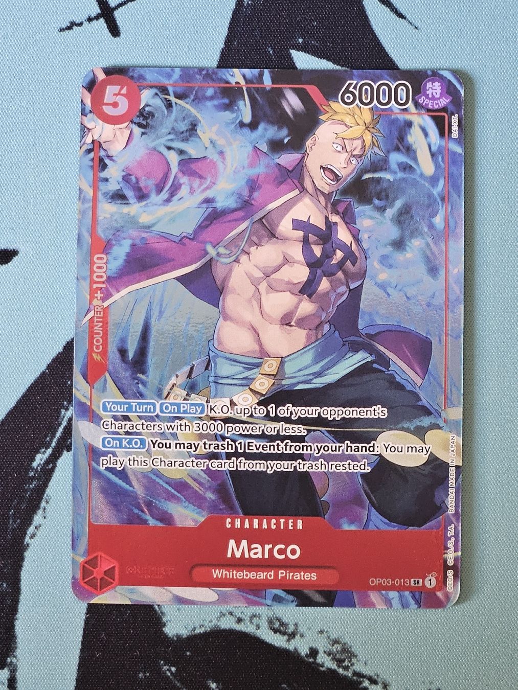 Bandai Carte collezionabili: One Piece TCG - Marco AA 1st Anniversary EN – Nuovo (secondo la descrizione) da Safnern venduto da wil_z6qf