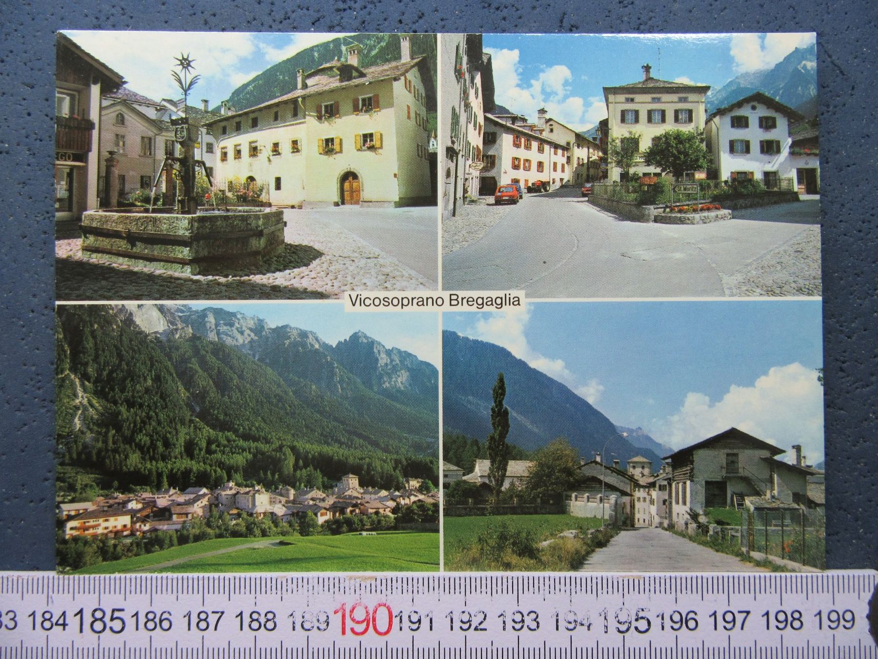 Cartoline postali: VICOSOPRANO BREGAGLIA GR AK – Usato da Ettingen venduto da Hausi4711