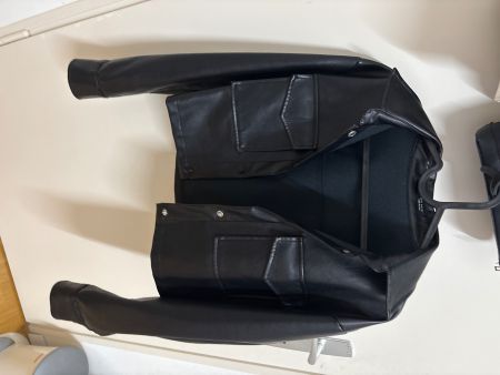 Schwarze Lederjacke in XS!