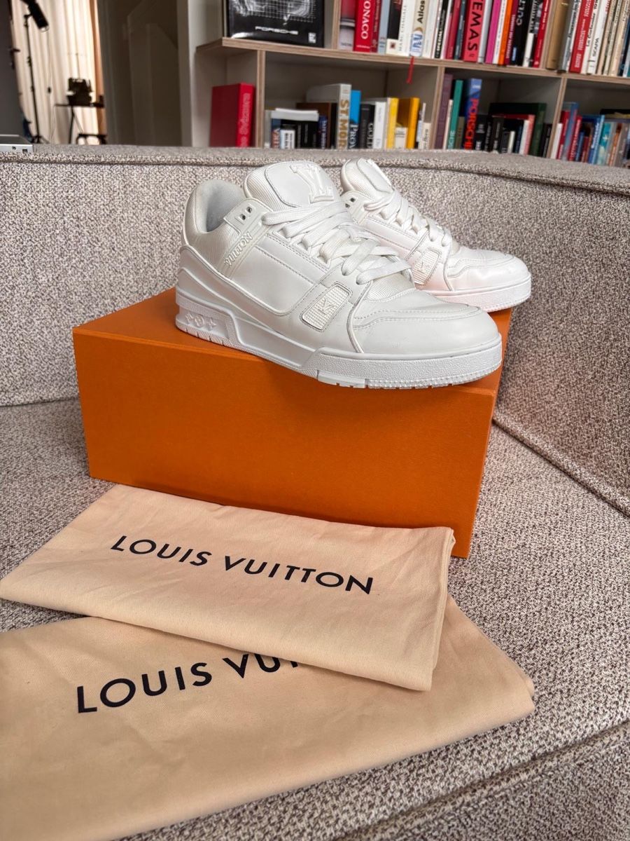 Louis Vuitton Scarpe da uomo: Louis Vuitton Trainer Sneaker weiss Grösse 070 – Usato da Allmendingen b. Bern venduto da misunia